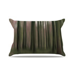 Alison Coxon "Forest Blur" Bed Pillow Case (Standard: 30" x 20")