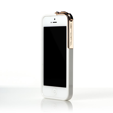 Leverage iPhone 5/5S Case // White, Rose Gold