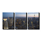Manhattan at Dusk // Triptych