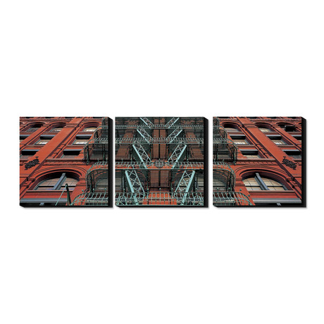 The Puck Building Facade, Soho, NYC // Triptych