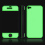 Glow Gel Combo for iPhone 4/4S // Graphite Pine & Red