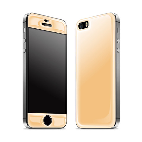 Glow Gel Skin for iPhone 5/5S // Champagne Cream
