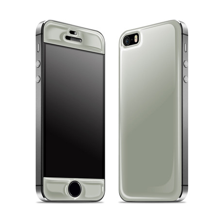 Glow Gel Skin for iPhone 5/5S // Steel Ash