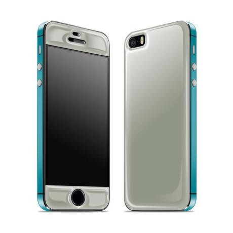 Glow Gel Combo for iPhone 5/5S // Steel Ash & Teal