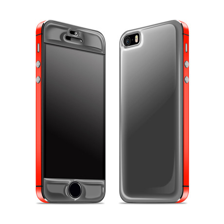 Glow Gel Combo for iPhone 5/5S // Graphite Pine & Red