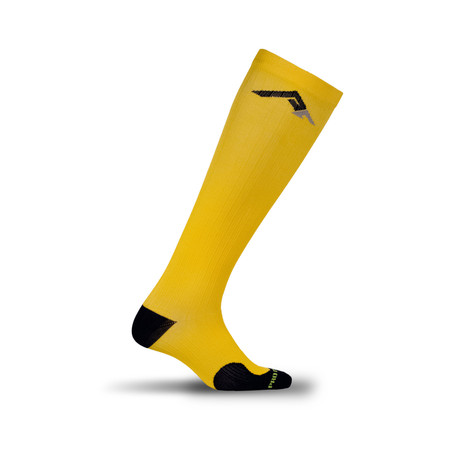 Marathon Compression Socks // Yellow (XS)
