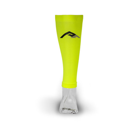 Compression Calf Sleeves // Neon Yellow (XS)