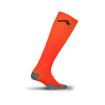 Marathon Compression Socks // Neon Orange (XS)