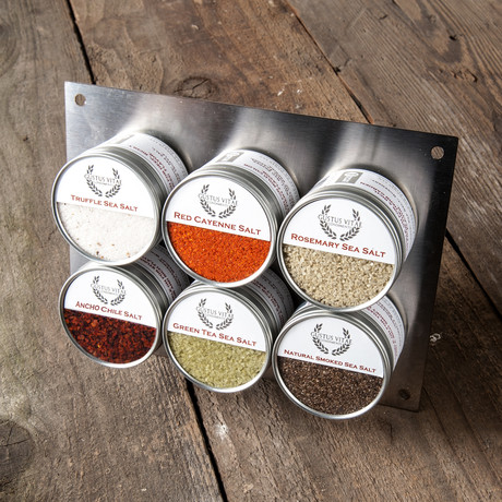The Complete Gourmet Salts Gift Set // Set of 6