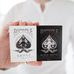 2-Deck Set // Bicycle Black Ghost + Bicycle Ghost