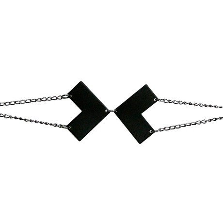 Matte Black Vertex Bracelet