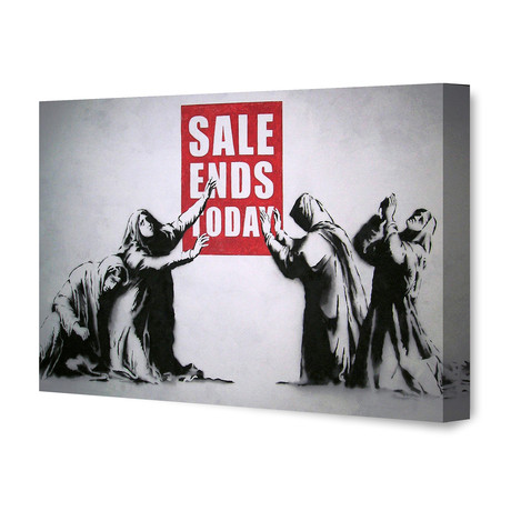 Sale Ends Today by Banksy (26" x 18")