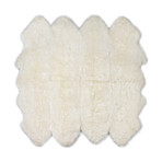 Premium Octo Sheepskin Pelt (Ivory)