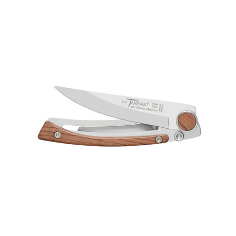 Thiers Liner Lock Pocket Knife // Exotic Wood  (Exotic Wood)