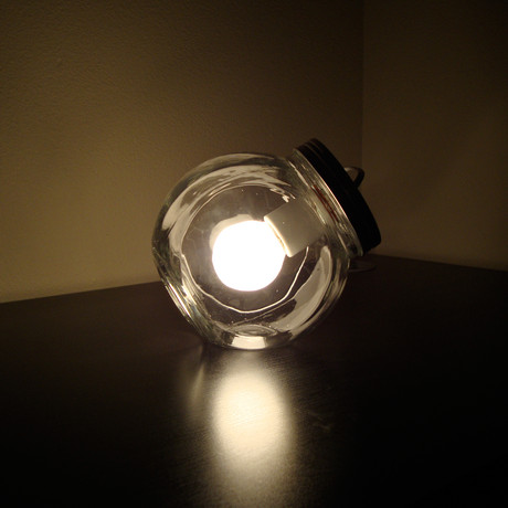 Modern Jar Lamp // Small  (Small)