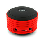 Portable Bluetooth Speaker // Red & Black