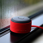 Portable Bluetooth Speaker // Red & Black