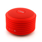 Portable Bluetooth Speaker // Red