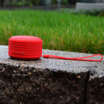 Portable Bluetooth Speaker // Red