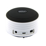 Portable Bluetooth Speaker // White & Black