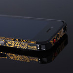Moat Aluminium Bumper // Patterned // iPhone 4/4S (Majesty Golden Dragon)