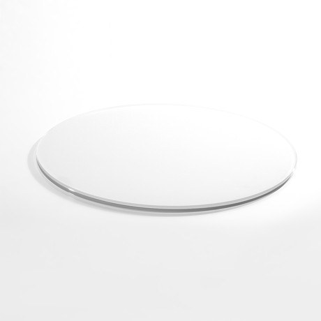 Glass Plate (White)