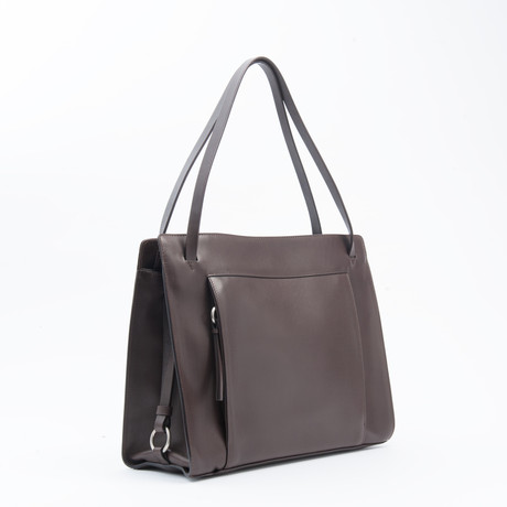 Calfskin Bag // Brown