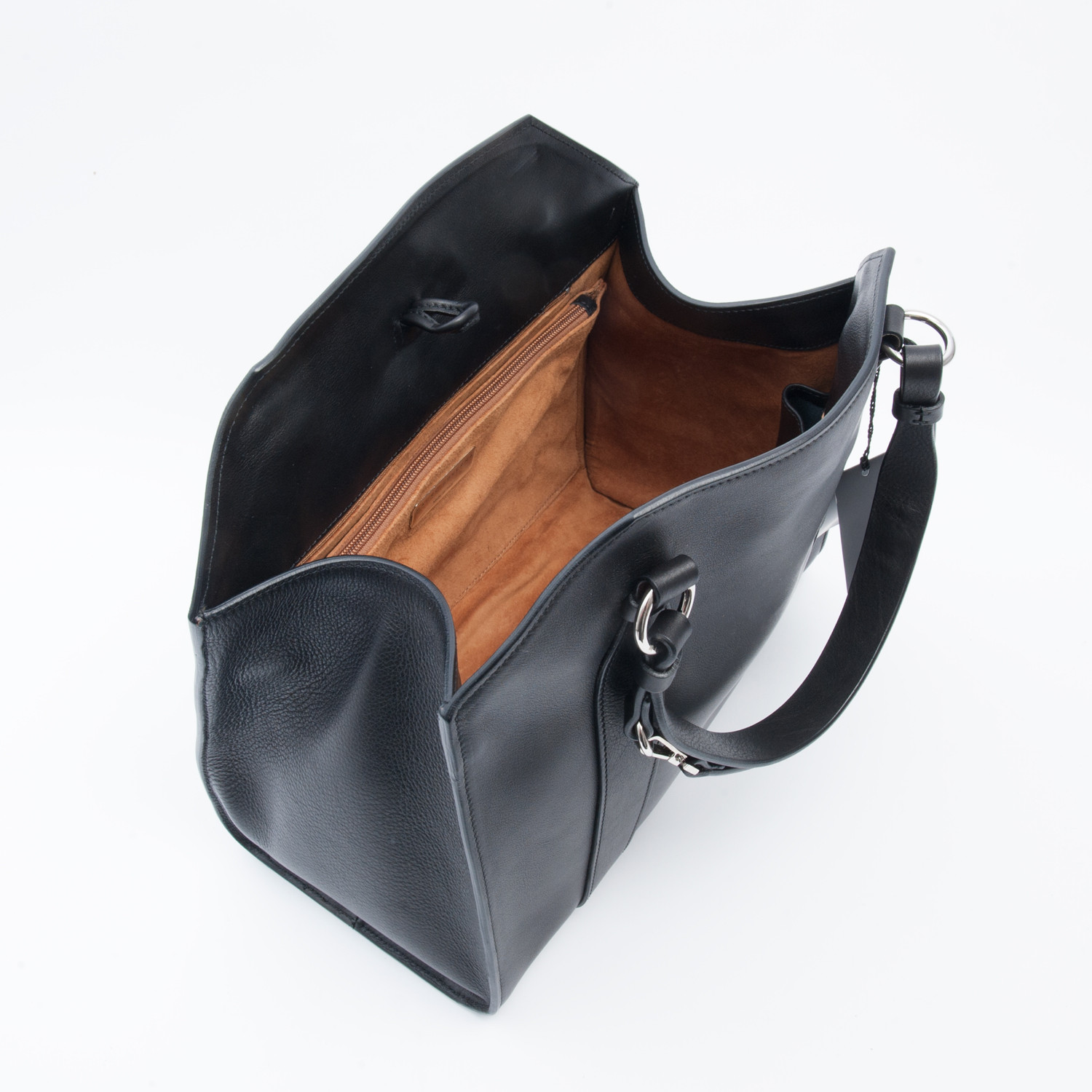 Calfskin Bag // Black - Mauro Governa - Touch of Modern