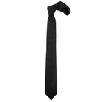 Black Cotton Tie