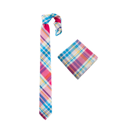 Curacao Sling Tie with Handkerchief