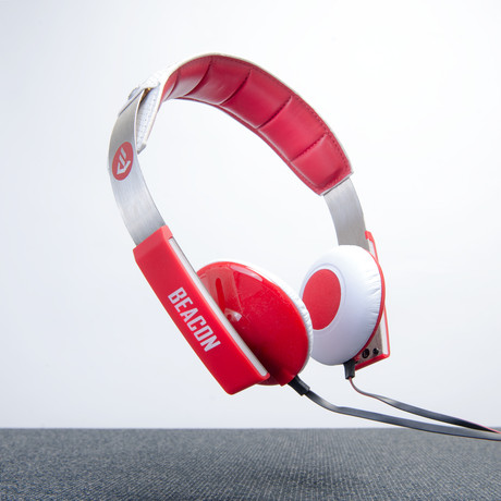 Orion Headphones with In-Line MIC + Remote // Red