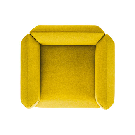 Segment Arm Chair // Citron Green