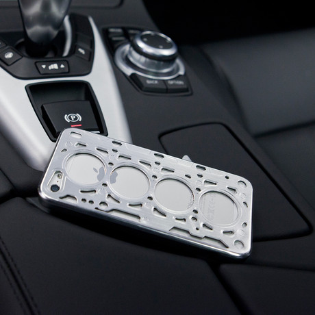 Gasket V8 for iPhone 5 // Silver