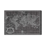 World Map 1778 (24"L x 16"W)