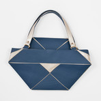 Shopper // Blue + Gold