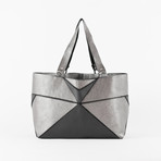 Shopper // Black + Silver