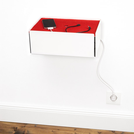 Charge-Box (White Box + Red Felt)