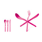 Join Cutlery Set (1 Set // Yellow)