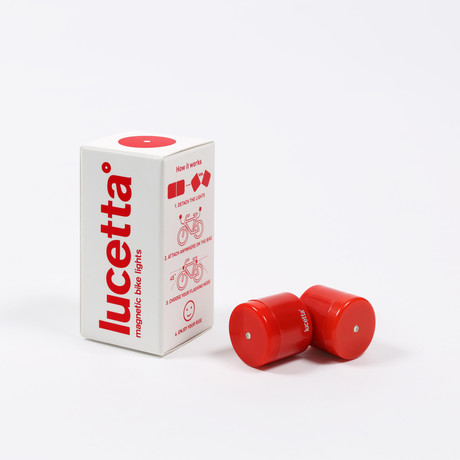 Lucetta Bike Light 2-Pack // Red