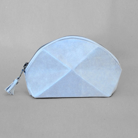 Pyramide Cosmetic Bag // Stone Grey