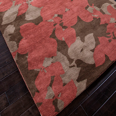 Hand-Tufted Wool Orchid Rug (2' x 3')