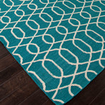 Flat-Weave Wool Sabrine Rug (2.6' x 8')