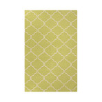 Flat-Weave Wool Delphine Rug // Yellow (3.6' x 5.6')