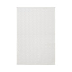 Fables Area Rug // White + White Sand (2' x 3')