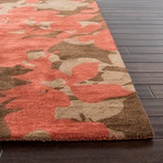 Hand-Tufted Wool Orchid Rug (2' x 3')