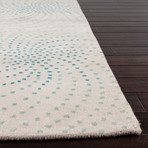 Hand-Tufted Wool Whirlpool Rug