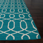 Flat-Weave Wool Sabrine Rug (2.6' x 8')