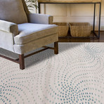 Hand-Tufted Wool Whirlpool Rug