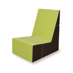 Cubit Chair // Lime + Java
