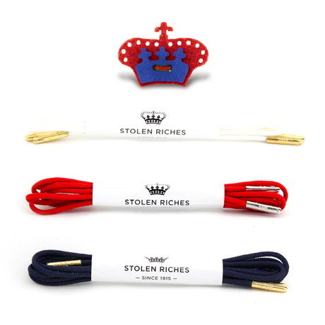 Home of the Brave // Dress Shoe Laces + Lapel Pin
